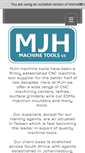 Mobile Screenshot of mjhmachinetools.com